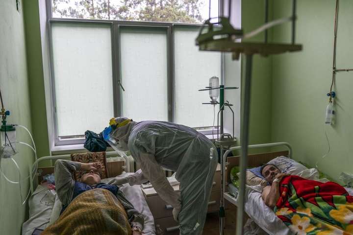Завантаженість коронавірусних лікарень Київщини – 57%