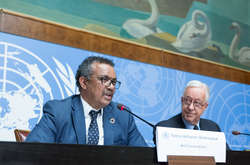 Тедрос Гебреєсус демонструє оптимізм через появу вакцин