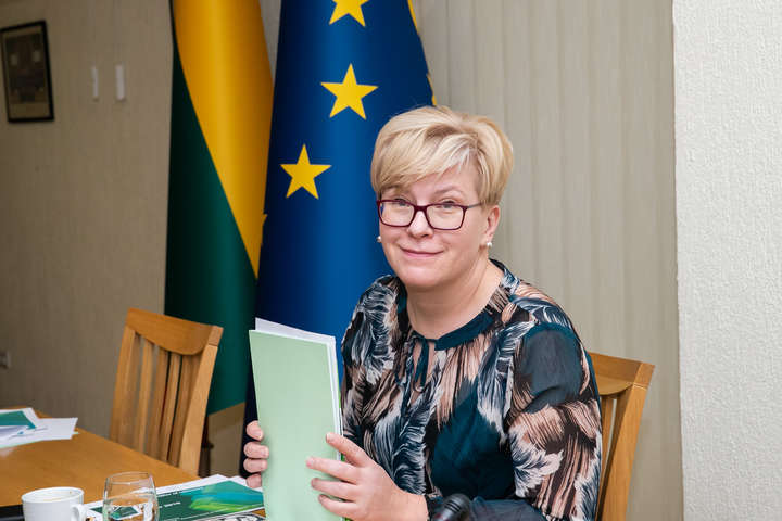 Парламент Литви затвердив Інгріду Шимоніте на посаді нового прем'єра