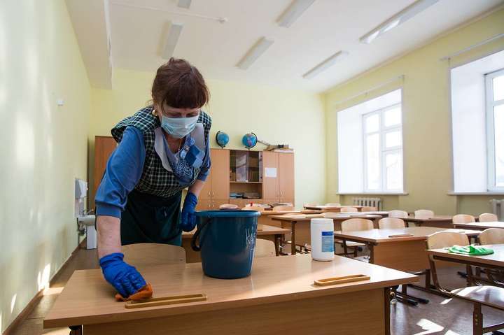 Коронавірус і навчання: скільки шкіл Києва закриті на карантин
