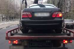 Автомобіль порушника евакуювали на штрафмайданчик
