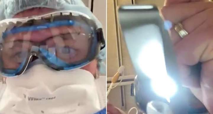Останні хвилини життя людини, яка вмирає від Covid-19: американський лікар зняв шокуюче відео 