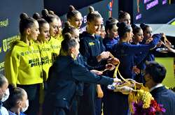 Від душі. Українські гімнастки співають гімн на честь перемоги на домашньому Євро-2020 (відео)