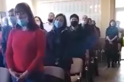 В Закарпатье новоизбранные депутаты после присяги спели гимн Венгрии