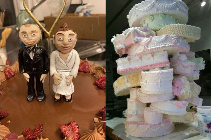 В добрый путь: курьезные фото свадебных тортов, которые ужаснули молодоженов