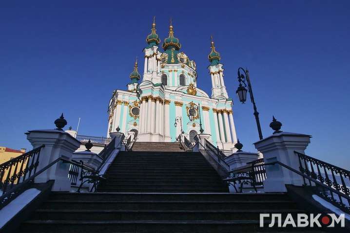 Андреевская церковь открывается после пятилетней реставрации (фото)