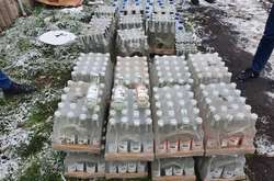 Під Києвом виявлено підпільний цех із виготовлення алкогольного сурогату (фото)