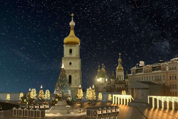 Якими будуть ялинки на новорічному маршруті в Києві