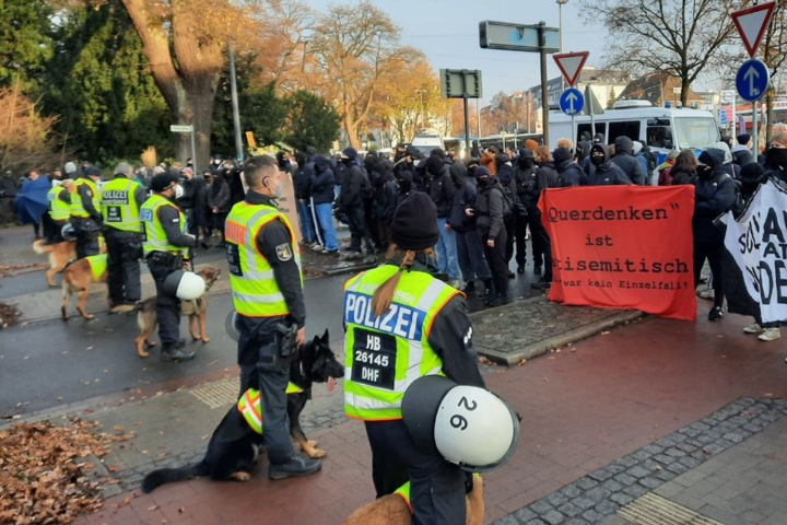 У Німеччині відбулися масові протести проти коронавірусних обмежень
