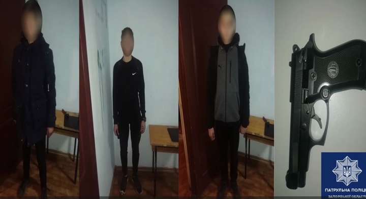 Озброєні підлітки намагались пограбувати три крамниці у Запоріжжі (відео)
