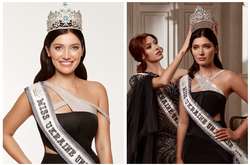  Корону передали I вице-мисс Украина Вселенная-2019 Елизавете Ястремской 
  