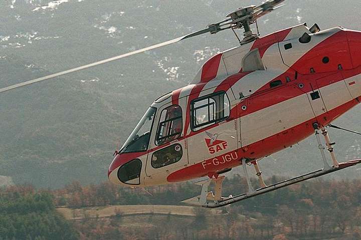 У Франції розбився вертоліт з шістьма людьми на борту