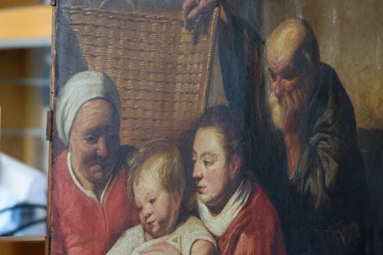 У Брюсселі випадково знайшли унікальну картину фламандського художника XVII сторіччя
