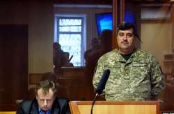 Генерал-майор Віктор Назаров у залі суду