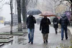 Сьогодні у столиці дощ перейде в мокрий сніг