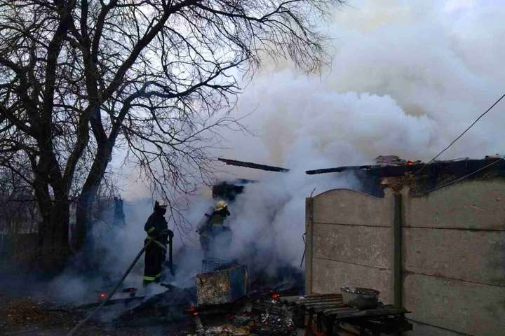 На Київщині пожежа забрала життя літньої жінки (фото)