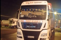 Грузовик осуществлял международные рейсы на польских регистрационных номерах