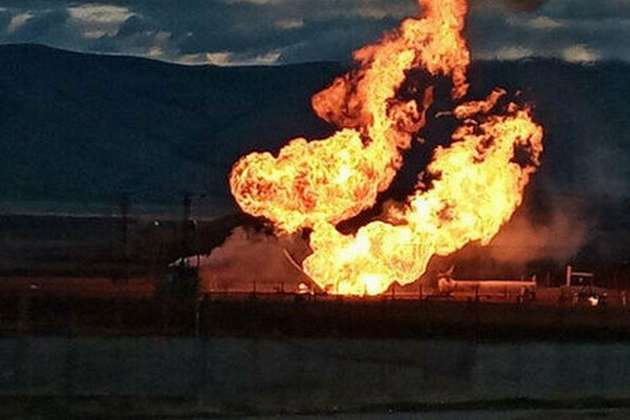 В Ірані сталася пожежа на нафтопроводі