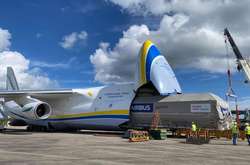 Український транспортний літак Ан-124 «Руслан» перевіз супутник для SpaceX