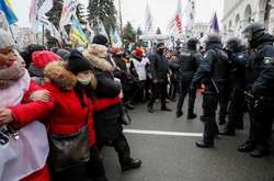 На Майдане продолжается протест ФОПов. Митингующие намерены стоять до победного