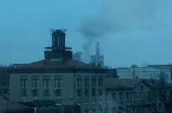 Над Шулявкою піднявся стовп диму