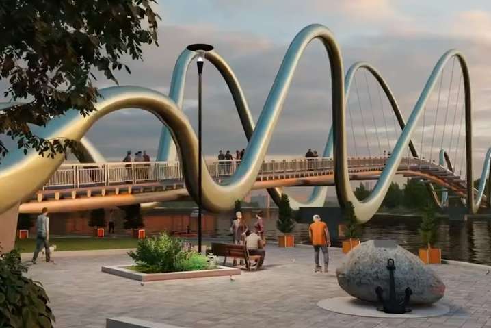 Наступного року в Києві з’явиться новий пішохідний міст