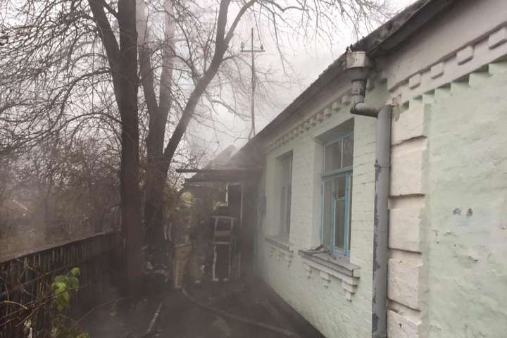 На Київщині під час пожежі загинула літня жінка (фото)