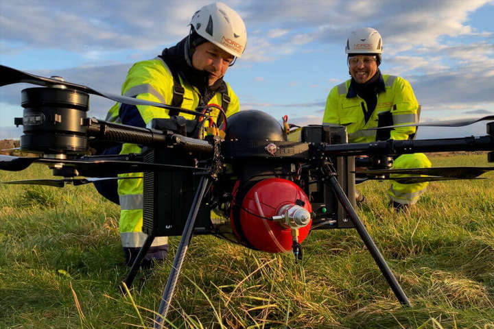 У Норвегії відбувся політ водневого дрона