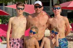 Як Андрій Шевченко відпочиває з синами на Барбадосі (фото)