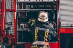 Над ліквідацією пожежі працювали 15 рятувальників