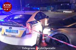 В Киеве копы устроили погоню со стрельбой. Водитель-беглец получил ранение в голову