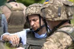 В кінці травня 2019 року президент Володимир Зеленський відвідав передові позиції Об'єднаних сил на Донбасі