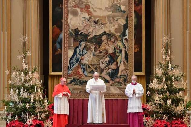 Папа Римський згадав Україну у своєму різдвяному посланні