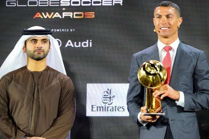 Роналду визнали найкращим футболістом століття за версією Globe Soccer Awards
