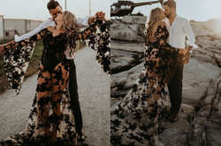 Невеста в прозрачном платье привела в ярость пользователей сети (фото)