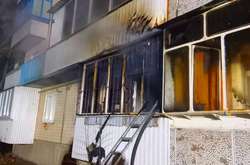 Вогнем був охоплений балкон і кімната квартири на першому поверсі