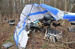 Український дельтаплан з контрабандою розбився у Польщі