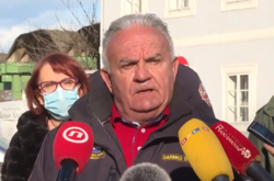 З'явилося відео, як землетрус перервав інтерв'ю мера міста у Хорватії