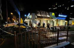 В Одесі водій врізався у терасу McDonald's: є постраждалі