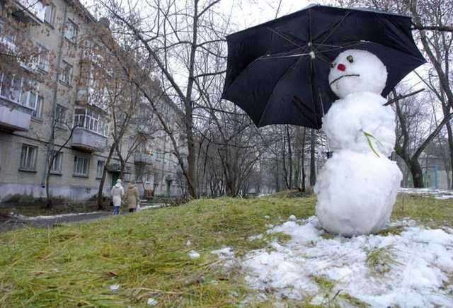 В первый день 2021 году Украину накроют дожди