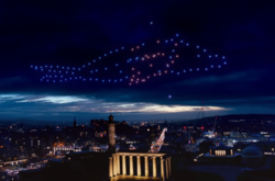 Шотландія провела 2020 рік наймасштабнішим шоу дронів