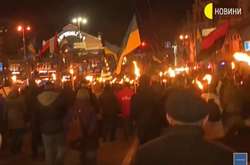 У Києві пройшла хода до Дня народження Степана Бандери