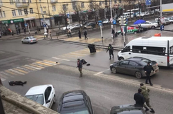 Опубліковано повне відео нападу бойовиків на поліцейських в Грозному