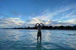 Нефьодов показав, як він із дружиною розважається в Мексиці (фото)