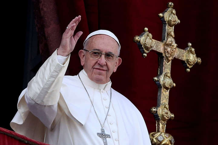 Папа Римський привітав християн східного обряду з Різдвом