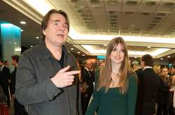 Гендиректор российского пропагандистского Первого канала Константин Эрнст с женой Софьей