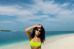  Певица Настя Каменских показала, как питается на отдыхе 
  