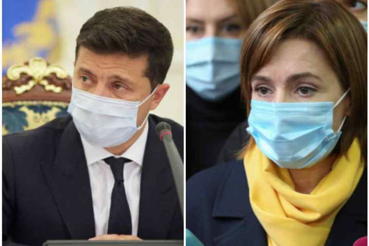 Зеленский и Санду встретятся без журналистов