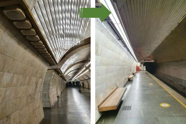 Станція метро «Печерська» засяє по-новому (фото)