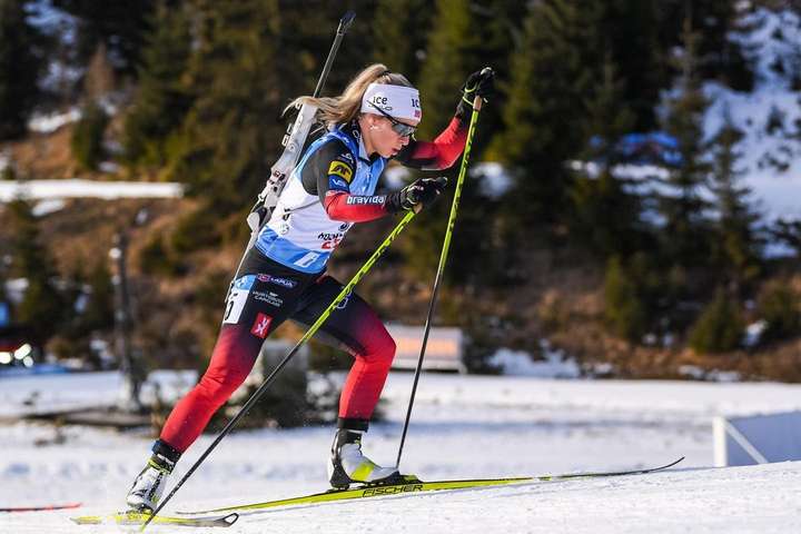 Норвежка Екгофф виграла третю поспіль гонку на Кубку світу з біатлону. Найкраща з українок – 24